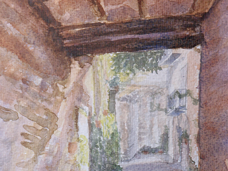 pinturas originales casas pueblos