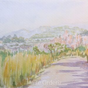 Cuadro paisaje bosques 04