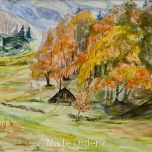 Cuadro paisaje bosques 20