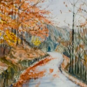 Cuadro paisaje bosques 21