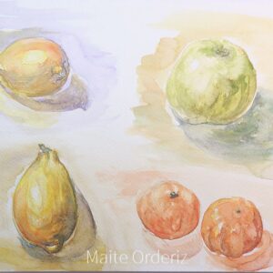 Cuadro de bodegones frutas 05