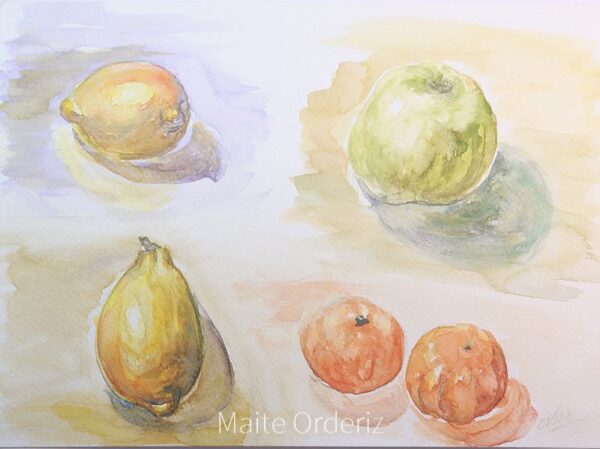Cuadro de bodegones frutas 05